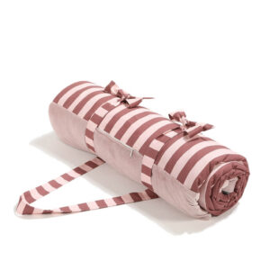 La Millou Koc Piknikowy, mata Stripes Pink XXL