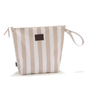 La Millou Kosmetyczka wodoodporna Stripes Beige