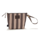 La Millou Kosmetyczka wodoodporna Stripes Brown