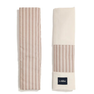 La Millou Ochraniacz na pasy bawełna velvet Stripes Beige