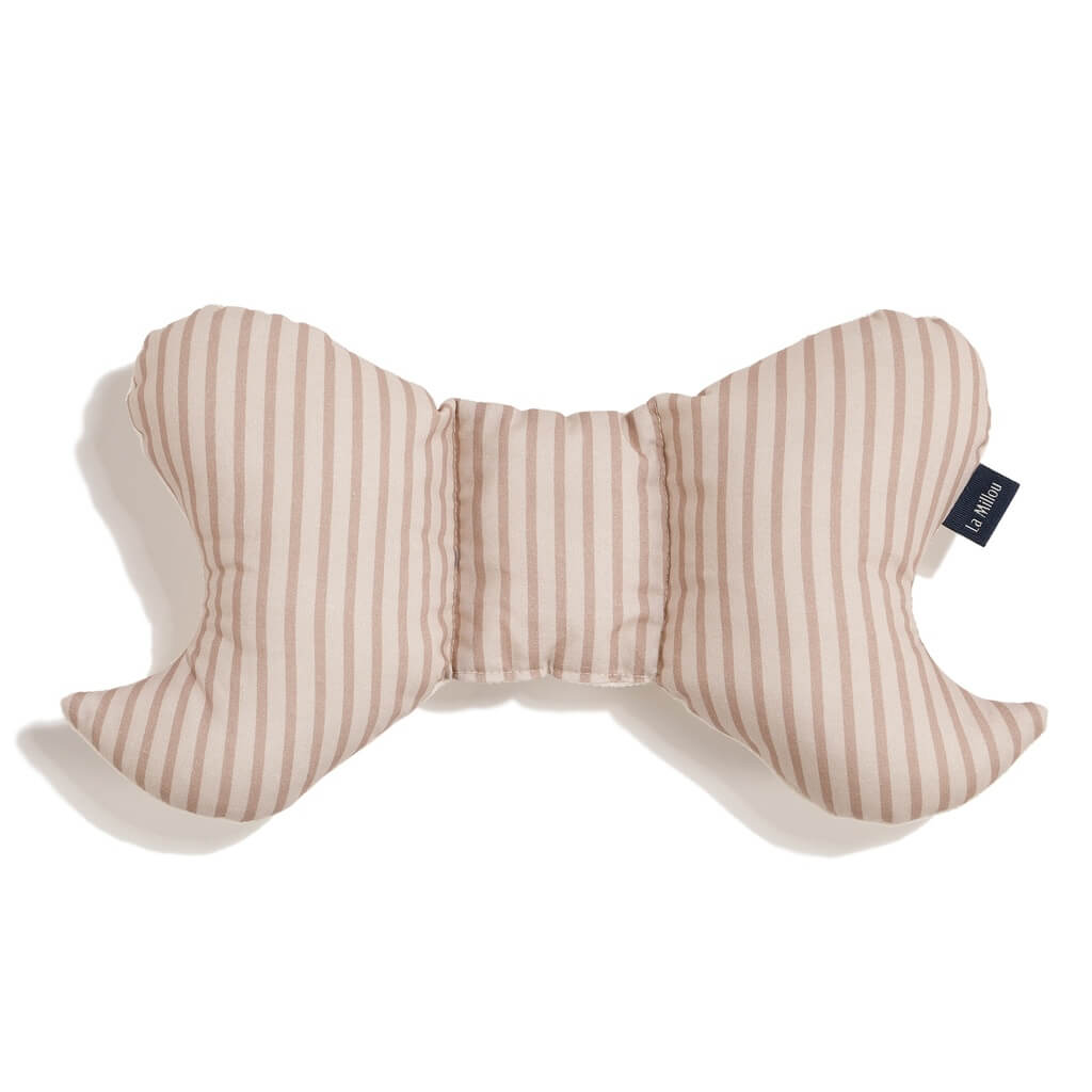 La Millou Poduszka Angel's Wings Bawełna Velvet Stripes Beige