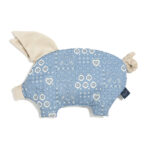 La Millou Poduszka Sleepy Pig Velvet Bandana Denim
