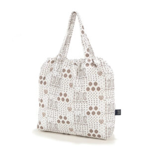 La Millou Torba Shopper Bag L Bandana Cream