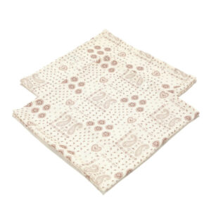 La Millou Zestaw Pieluszek Bamboo Bandana Cream