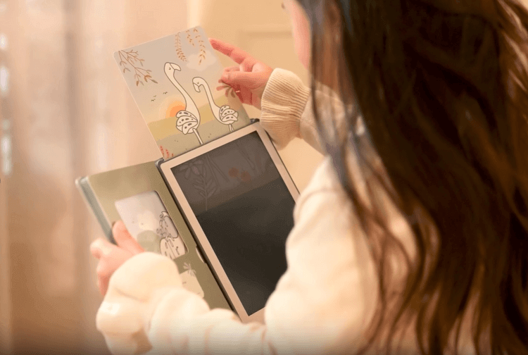 Little Dutch Tablet do rysowania Safari Friends LD7491