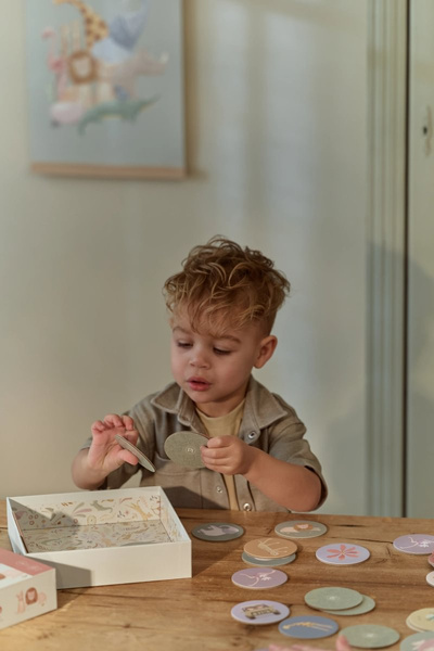 Little Dutch Gra memo Safari Friends FSC LD7486